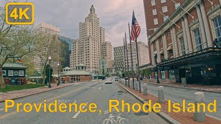 Driving in Providence, Rhode Island - 4K60fps