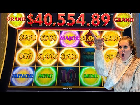 I hit for $30,000 chasing the 40K GRAND Jackpot - insane session on Jewel of the Dragon