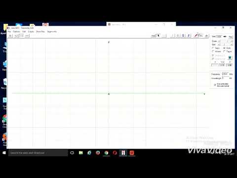 Simple dipole antenna on 4nec2