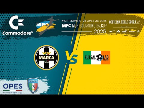 Montesilvano Futsal Cup 25 - UNDER 13 FINALS: MARCA FUTSAL vs FUTSAL LAB IRELAND