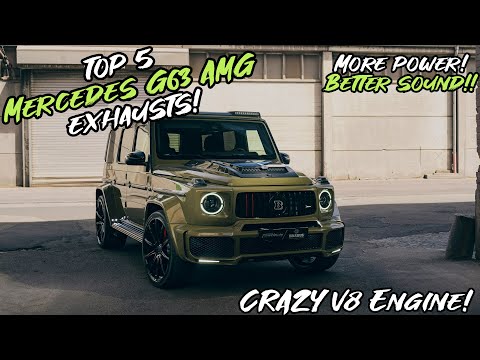 Top 5 Mercedes G63 AMG Exhausts!