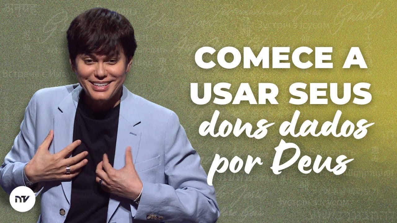 Ative Seu Dom da Graça | Joseph Prince | New Creation TV Português