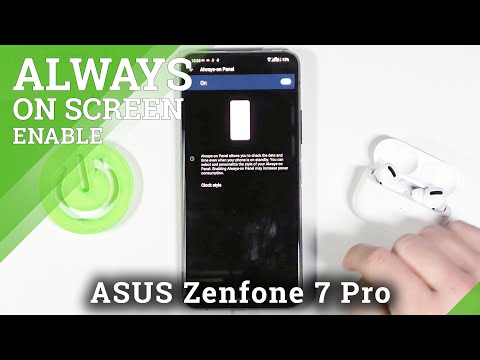 How to Enable Always on Display Option – ASUS Zenfone 7 Pro