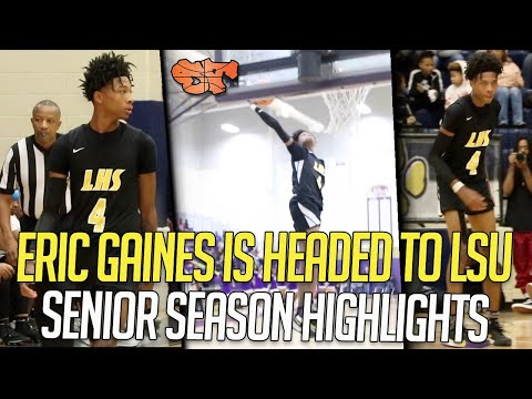 Eric Gaines is Headed to LSU | Senior Season Highlights