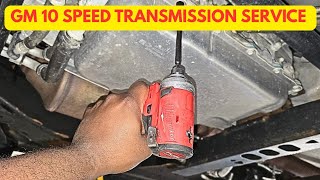 DIY GM 10-Speed Transmission Service - Save Thousands
