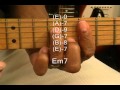 Bob Marley Jammin' Reggae Guitar Chord Form Tutorial #92 How To Play Chords @EricBlackmonGuitar