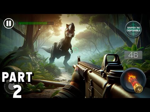 Jurassic Hunter ( PART 2 ) - Android Gameplay Walkthrough