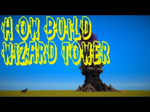Minecraft: Insane Wizard Tower Build - Timelapse