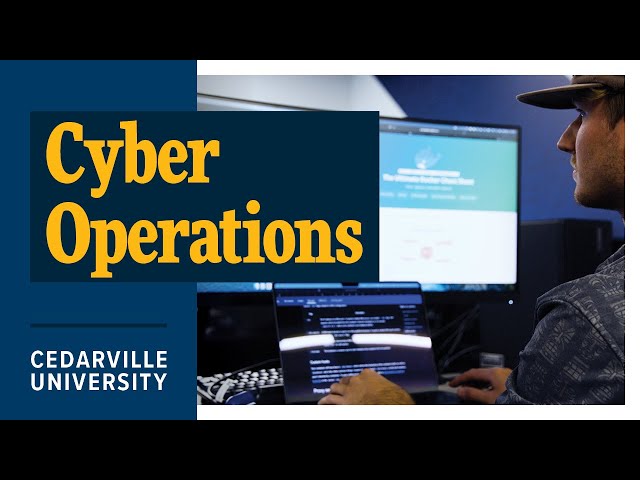 Thumbnail for video titled: Why Study Cyber Operations at Cedarville University