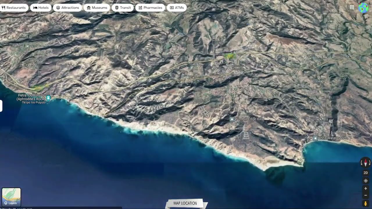 Where on the map - Cyprus