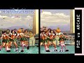 King Of Fighters 2002 PS2 Vs Arcade 3D Vs 2D 60fps