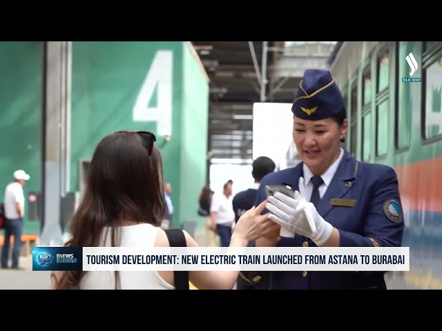 Развитие туризма: новый электропоезд запущен из Астаны в Бурабай