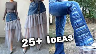 Old Jeans Into Stunning Pieces? Here's 25+ Creative Ways