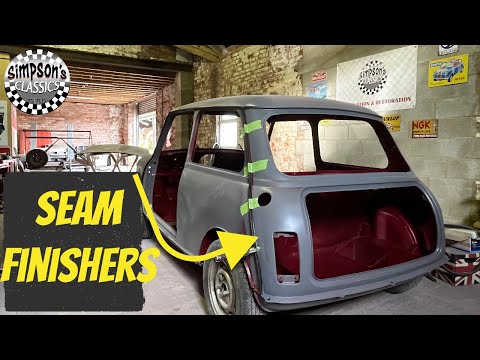 MORE SANDING & Seam Finishers - 89 Classic Mini Restoration