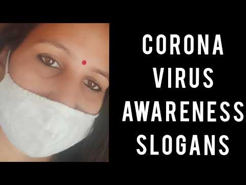 Best & new slogan on CORONA virus ( COVID- 19)