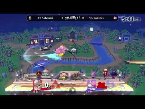 SL50 Winners Quarters - CE SAK|Saiki (Sheik) vs Psychedelifox (Yoshi)