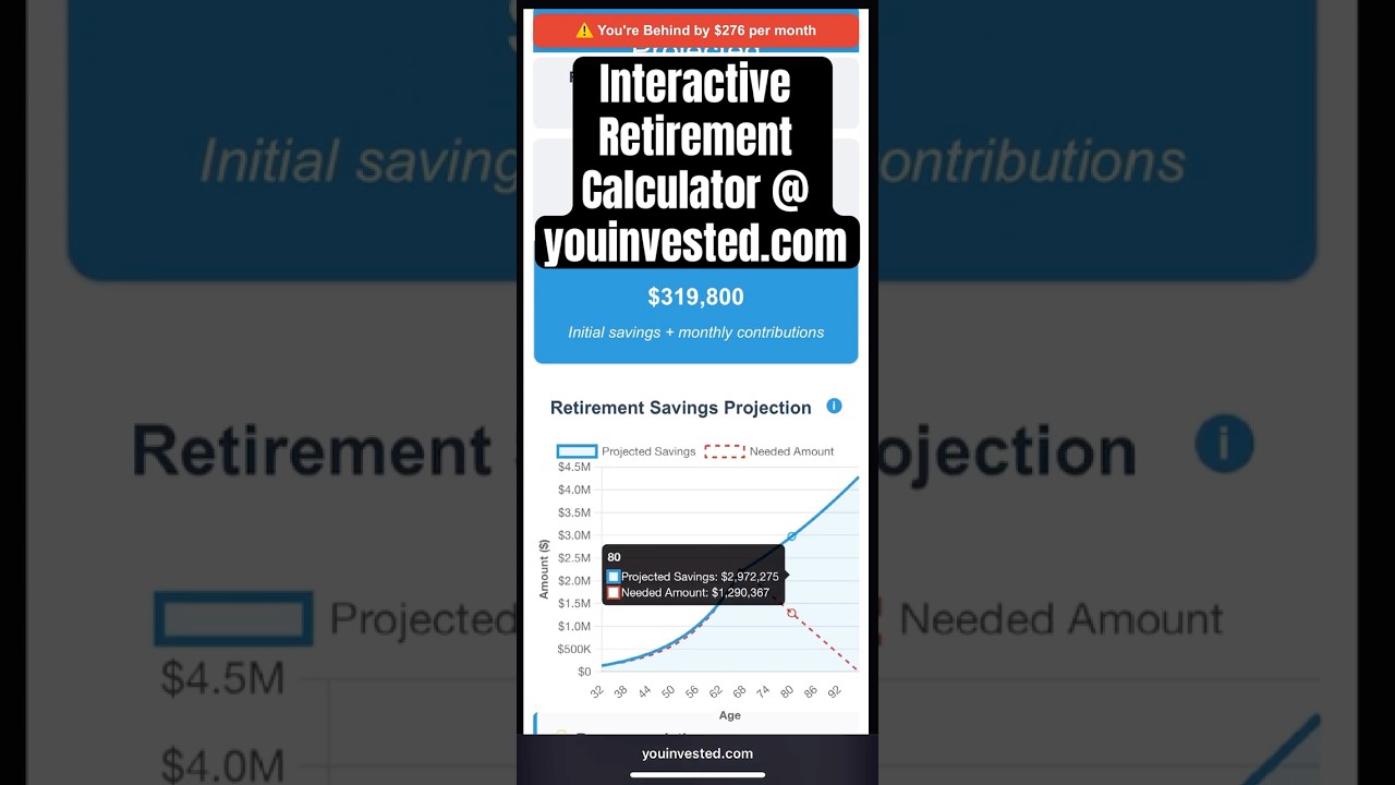 Retirement Calculator Demo Video