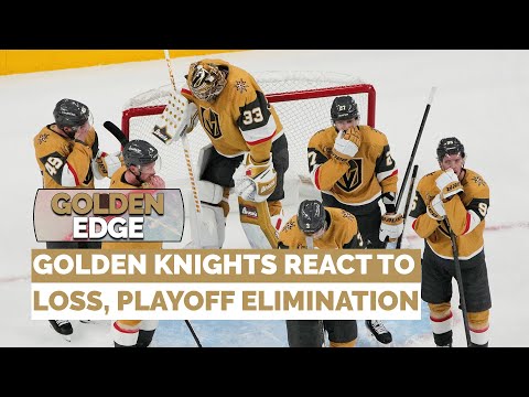 Golden Knights React to Game 5 Loss, Playoff Elimination