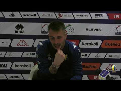 Le parole di Gagno post Entella (25/09/2021)