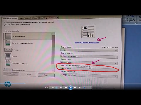 Print on both sides (Manually ),HP LaserJet Pro M404-M405 Problem Solve