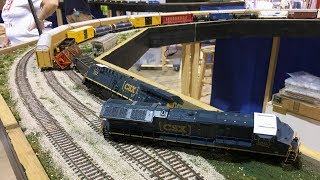 HO Scale CSX Model Train Compilation!