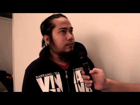 Vash before facing Vici @ Nanyang Championships