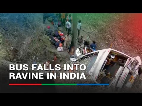 Bus falls into gorge in India, at least 15 killed ABS-CBN News