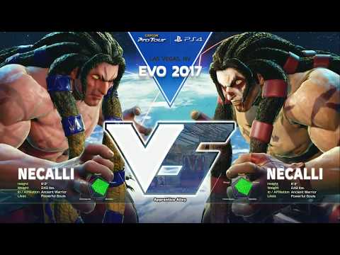 SFV - EVO 2017 - Top64 - Gamerbee (Necalli) Vs Phenom (Necalli)