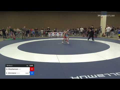 70 Lbs Rr Rnd 1 - Hailey Stephenson, NXT Level Wrestling Academy Vs Charlotte Zimmerer, Black Fox