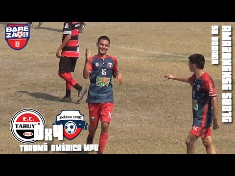 Tarumã 0x4 América MPU - 5ª Rodada / Amazonense SUB16 2023