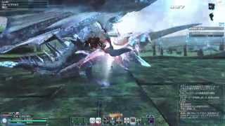 【PSO2】Phantasy Star Online 2 クォーツ・ドラゴン戦 ソロ カタナ