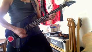 Children of the grave guitar solo cover (practice) / Racer x