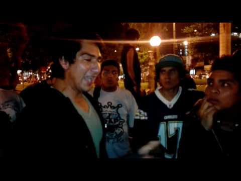JYULIO vs ZORT (PARQUE KENNEDY) TEMÁTICA - GUERRA