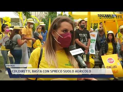 2021-09-16 FIRENZE - COLDIRETTI, BASTA CON SPRECO SUOLO AGRICOLO