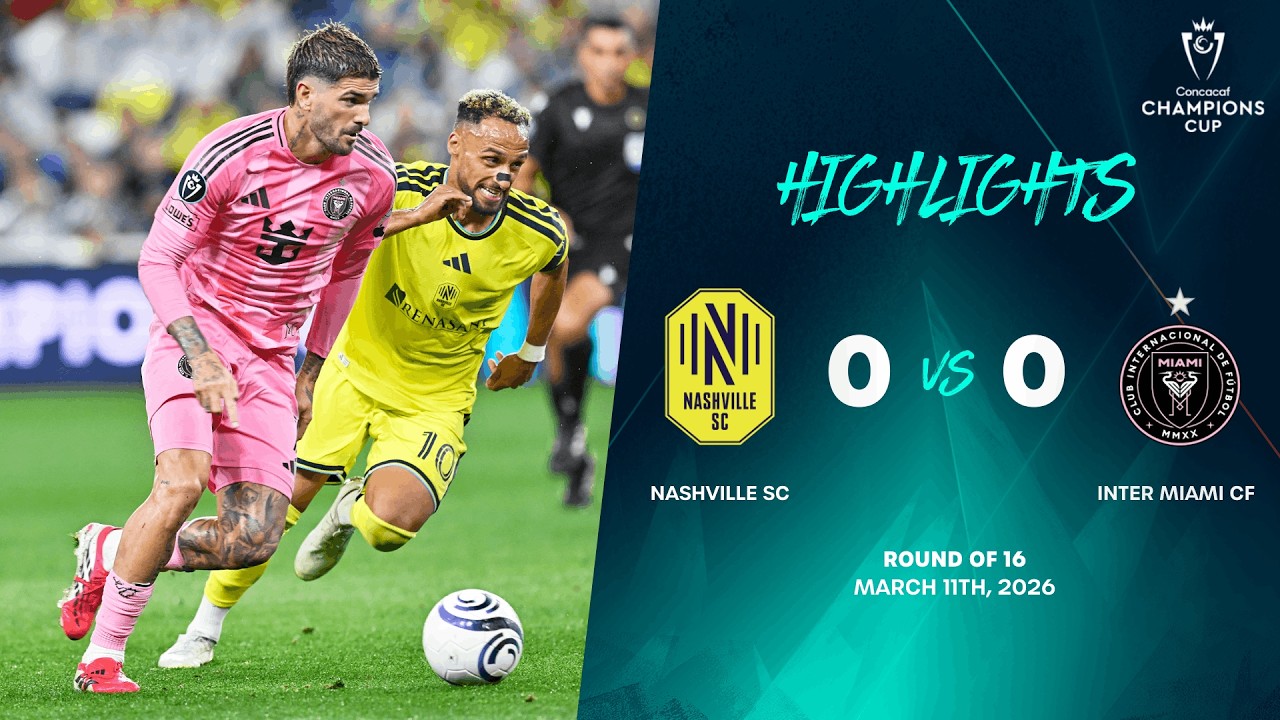 Nashville SC vs Inter Miami CF Highlights