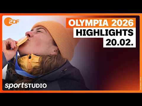 Olympia Highlights Freitag 20.02. | Mailand Cortina 2026 | sportstudio
