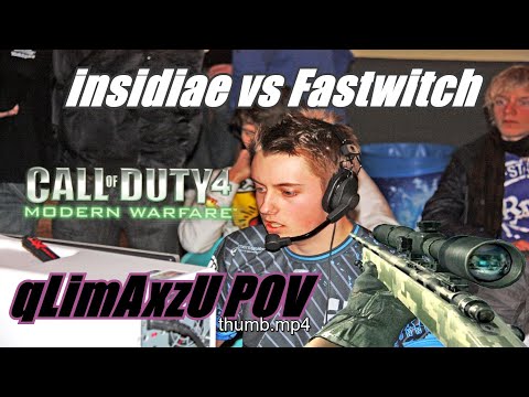 qLimAxzU POV - The eXperience 2009 - insidiae vs fastswitch Groupstage 2 (14-9) cod4 promod