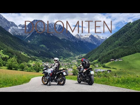 Mit der R nineT in den Dolomiten