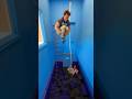 Dad Builds Foam Pit Jump