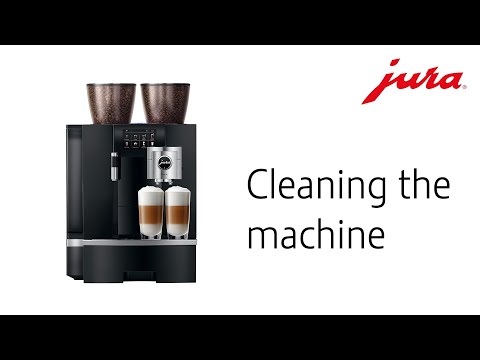 JURA GIGA X8 - Cleaning the machine