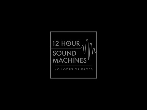 Pink Noise Sound Machine | 12 Hours (Black Screen)