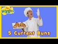 Five Currant Buns 🥖 Counting Song for Toddlers 🔢 The Wiggles