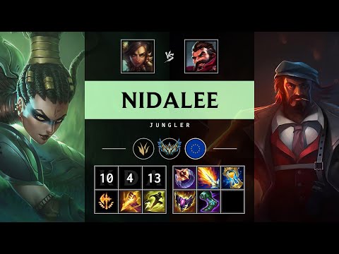 Nidalee Jungle vs Graves - EUW Challenger Patch 25.21