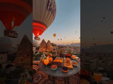 Watch the ballon 🔥 😍- this is Turkey 🇹🇷 #travel #solotravel #travelvlog #travelblogger #tips