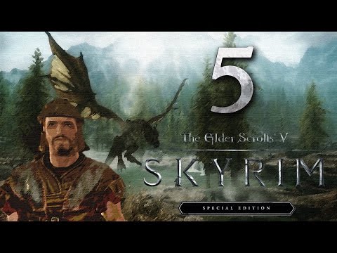 SKYRIM: Special Edition (Remastered) Gameplay Walkthrough HD - Bleak Falls Barrow - Part 5