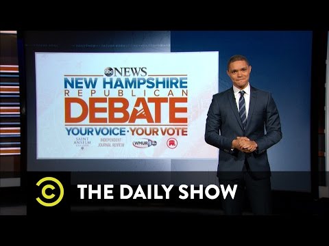 The Daily Show - Facing Off at the GOP Debate