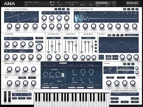 Sonic Academy | ANA 2 | Presets Preview 1