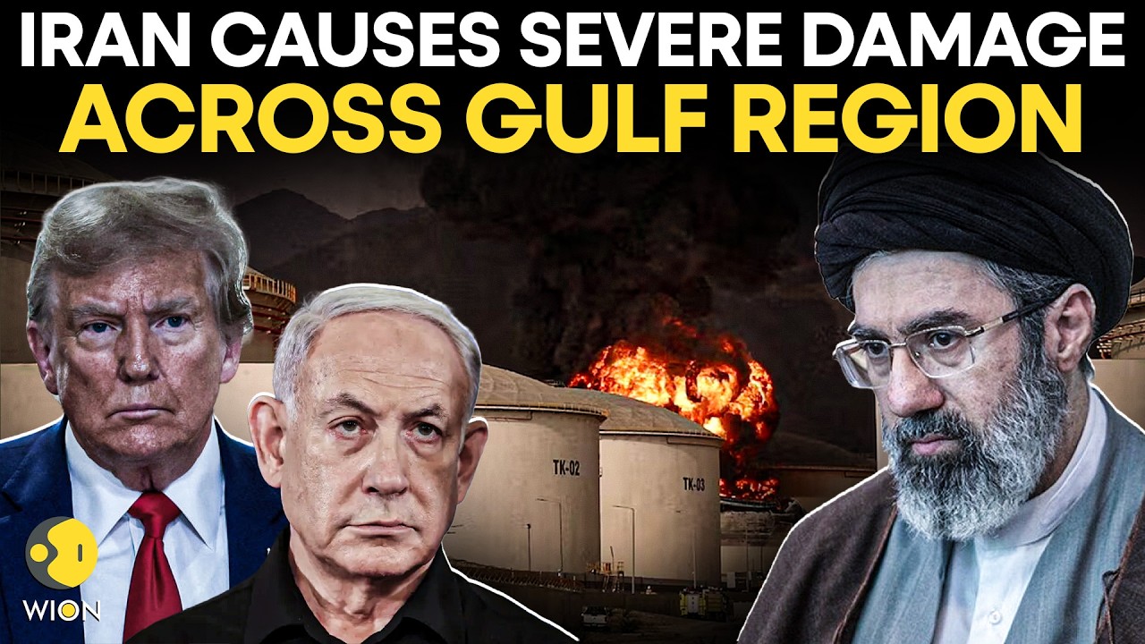 Iran Strikes Back LIVE: Iran Hits Ports, Airports, Military Targets Across Gulf Causing Destruction