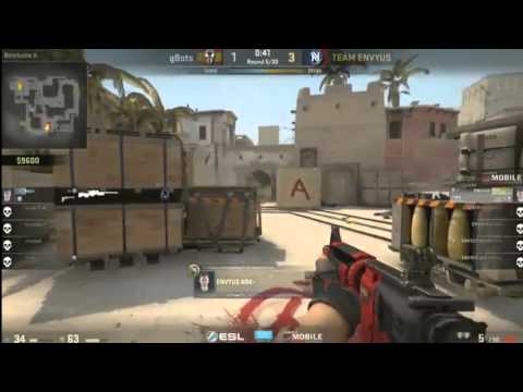 CS:GO - NBK Amazing 1 vs 3 Clutch vs gBots @ ESL Barcelona