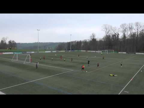 Testspiel 1/3 BSC Old Boys U 12 - Team Aargau Mitte D 09.04.2016